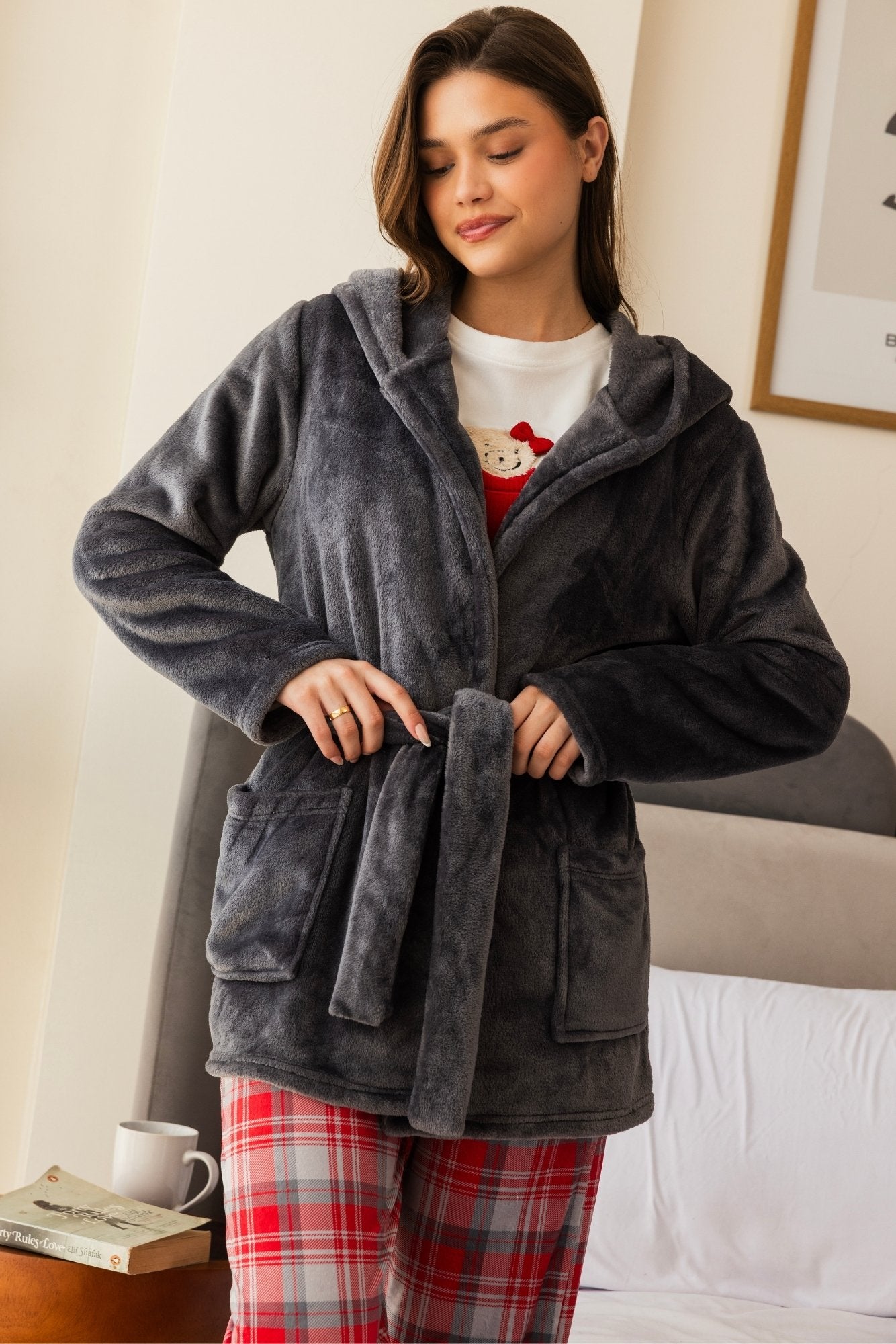 "BEAR" 3Pcs Pajama Set