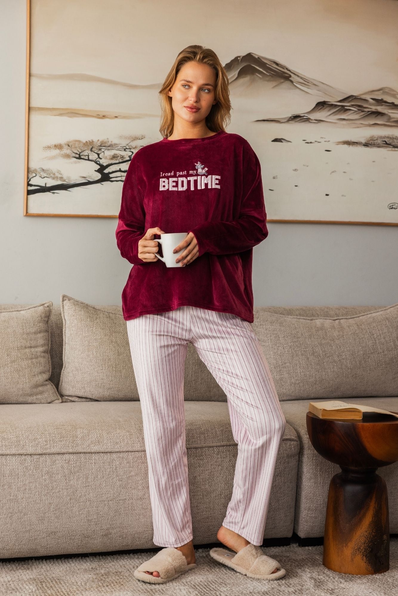 "BED TIME" Pajama Set