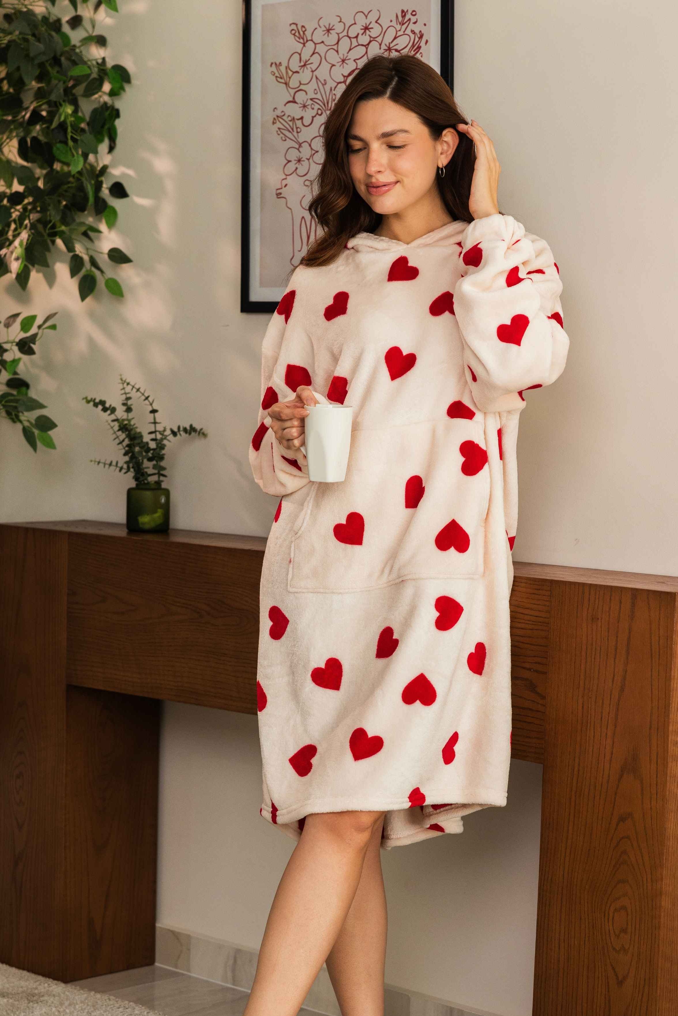 "Heart" Oversized Hoodie