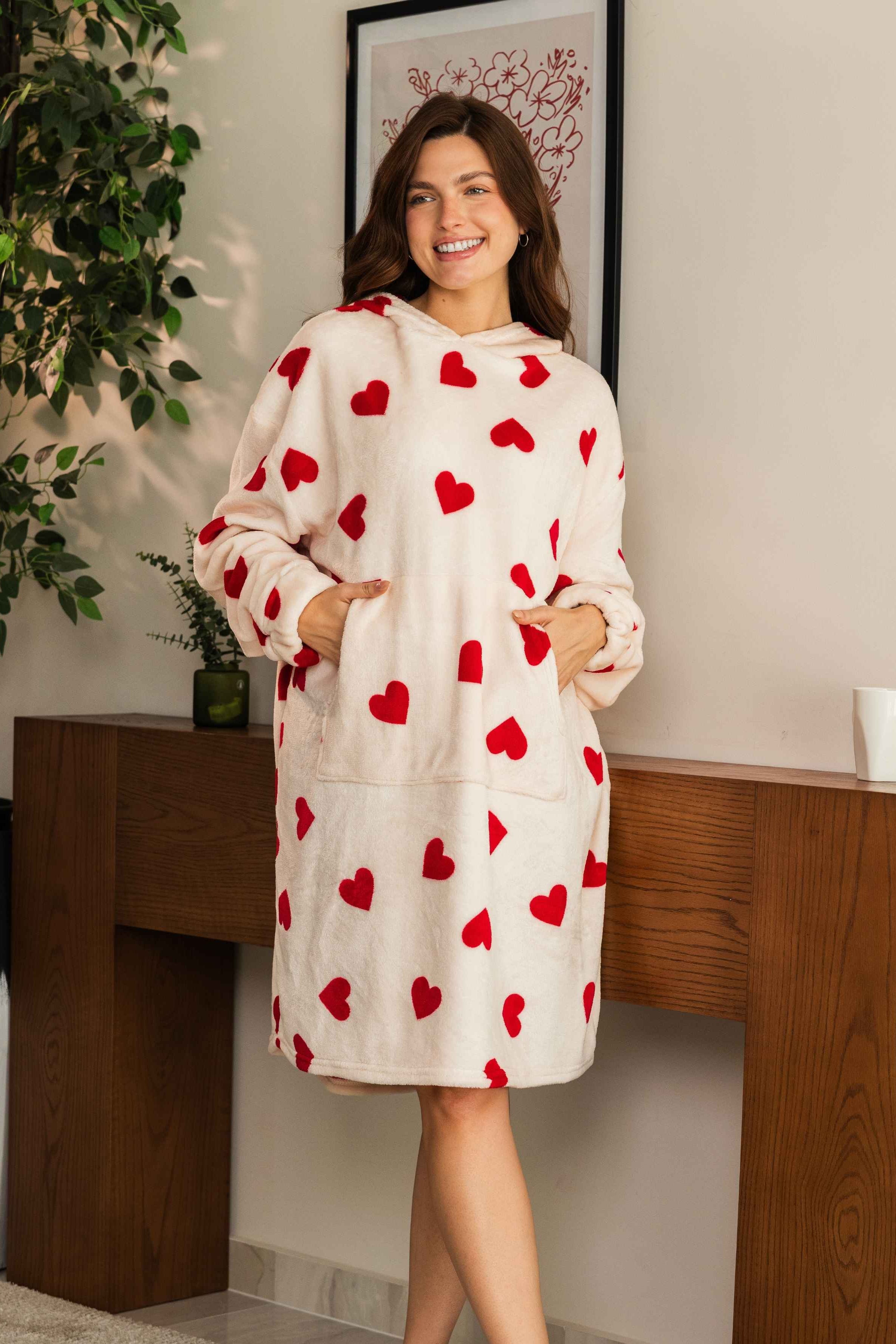 "Heart" Oversized Hoodie