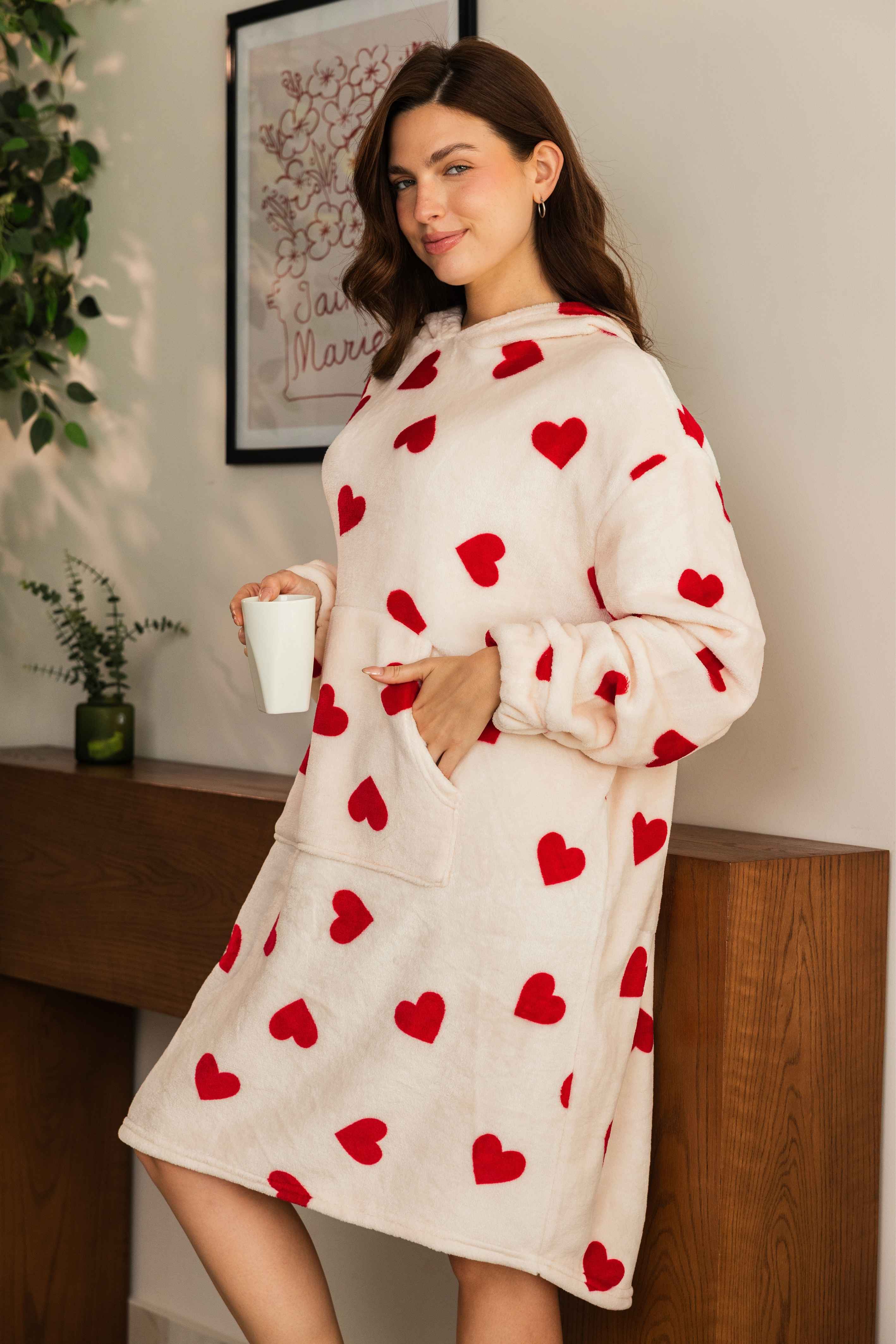 "Heart" Oversized Hoodie