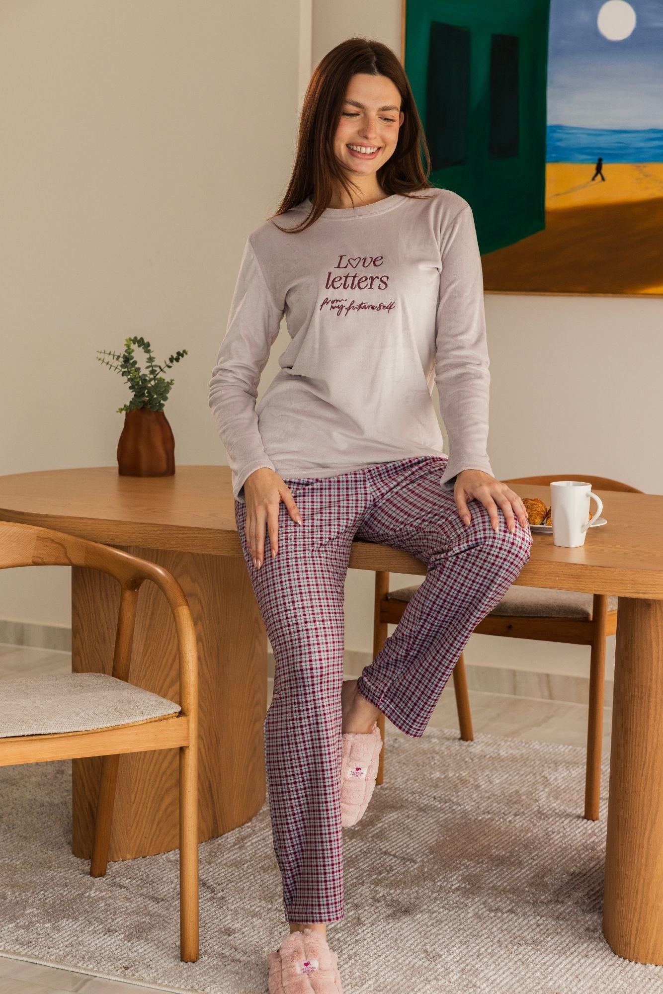 "Love Letters" Pajama Set