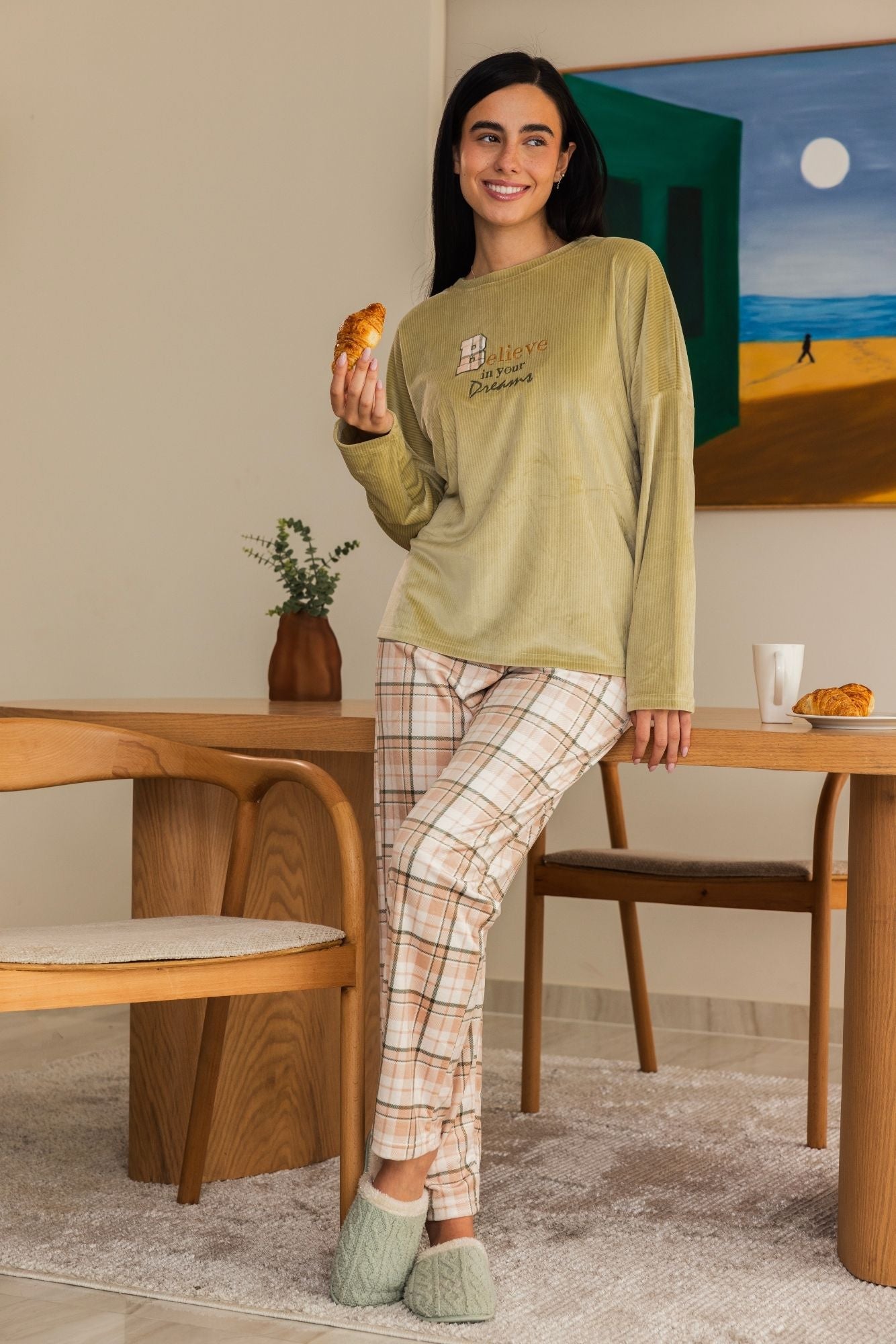 "Belive " Pajama Set