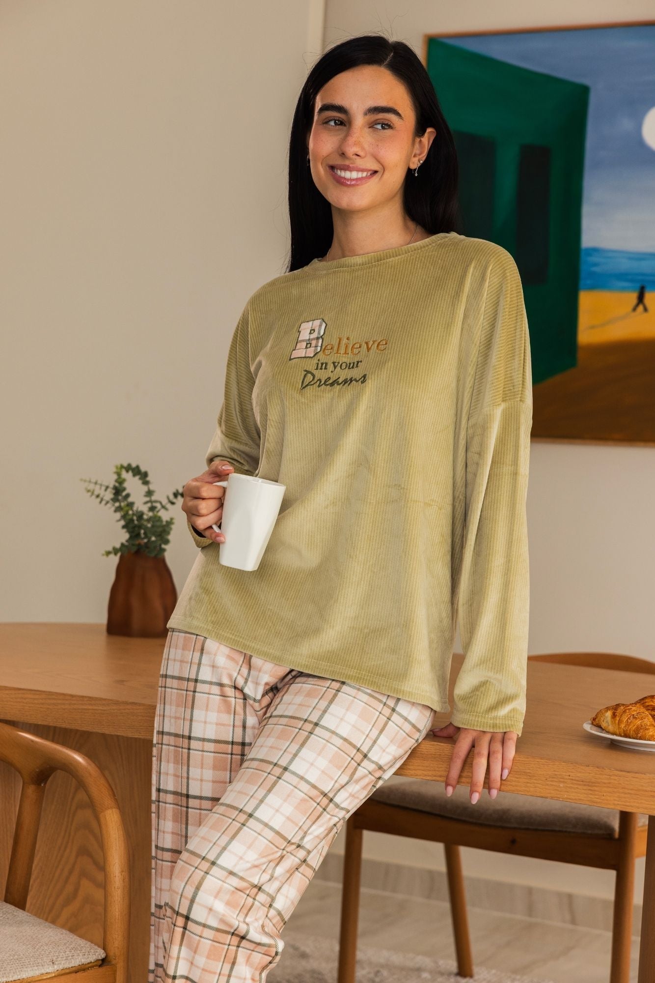 "Belive " Pajama Set