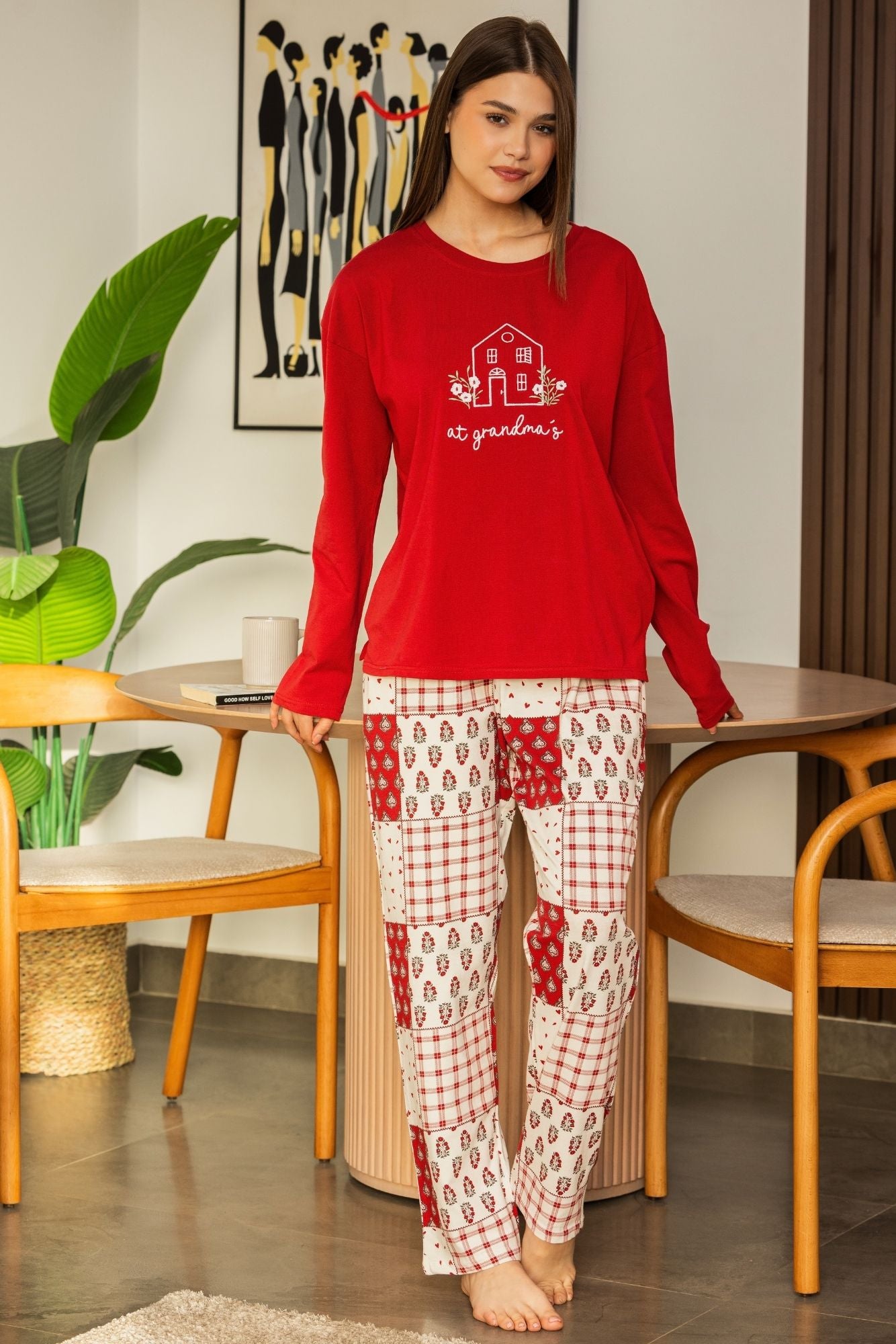 "at grandma's" Pajama set