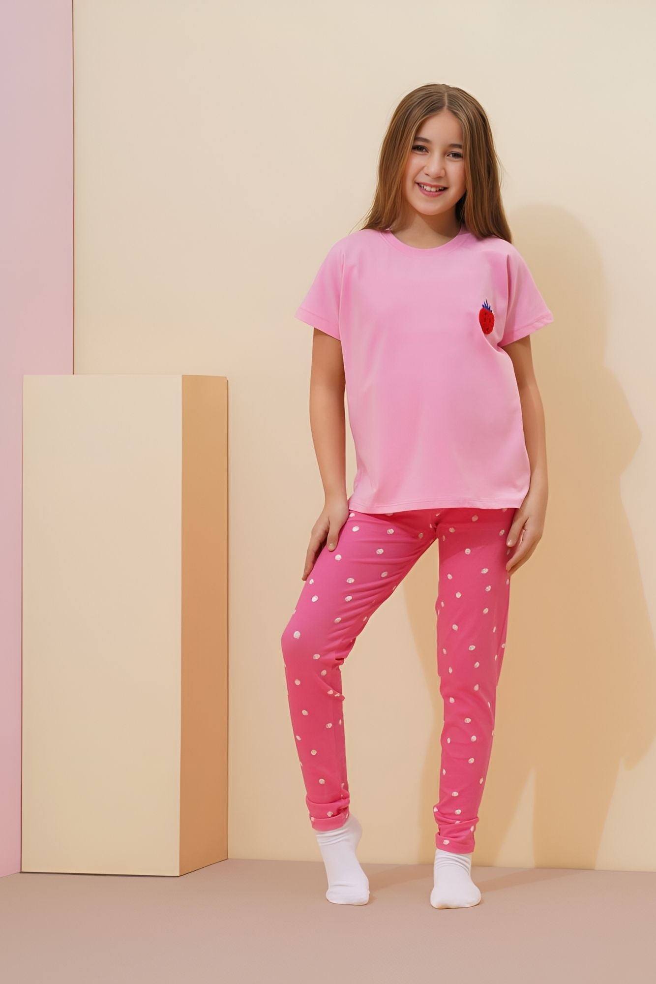 "Strawberry" Pajama Set