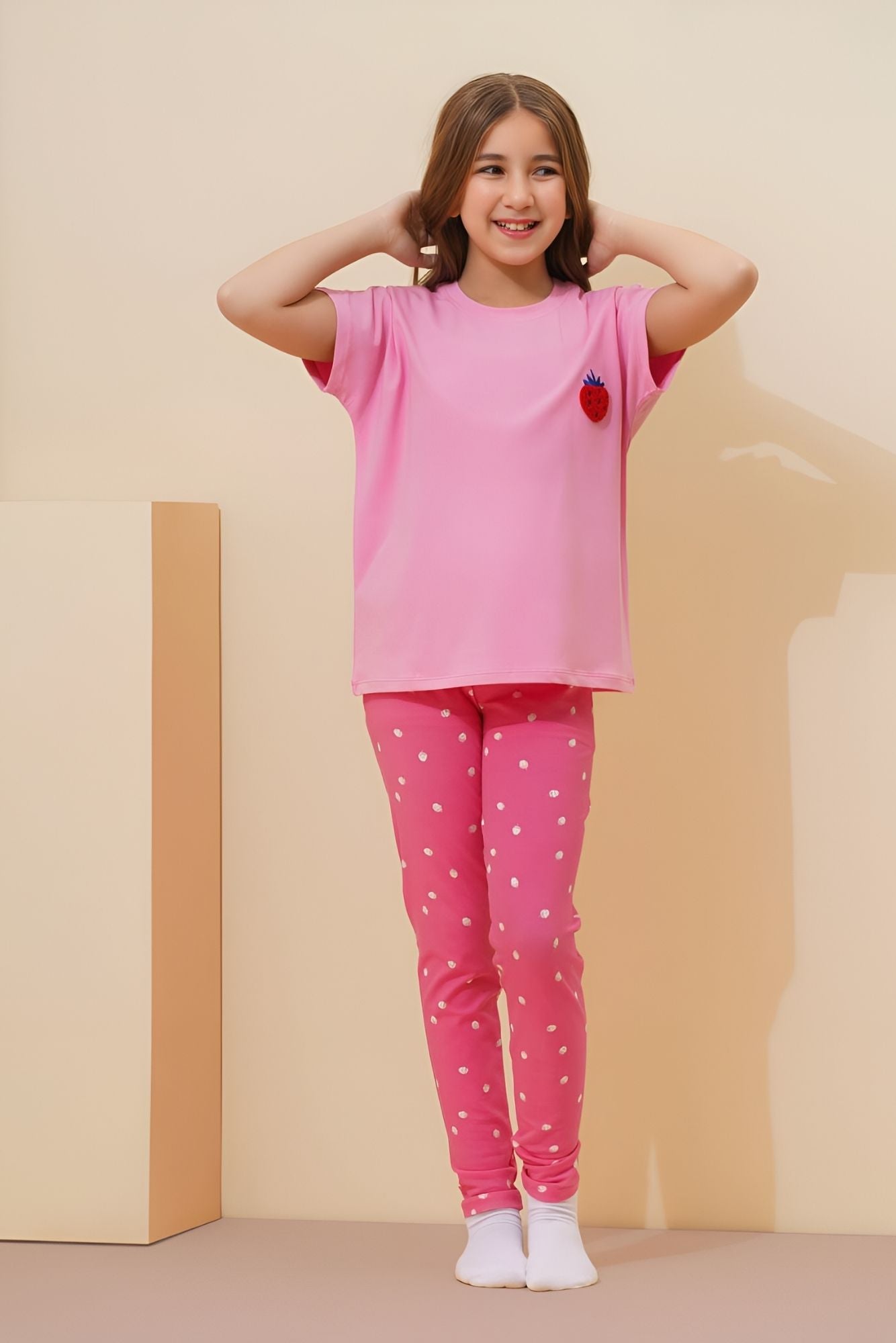 "Strawberry" Pajama Set