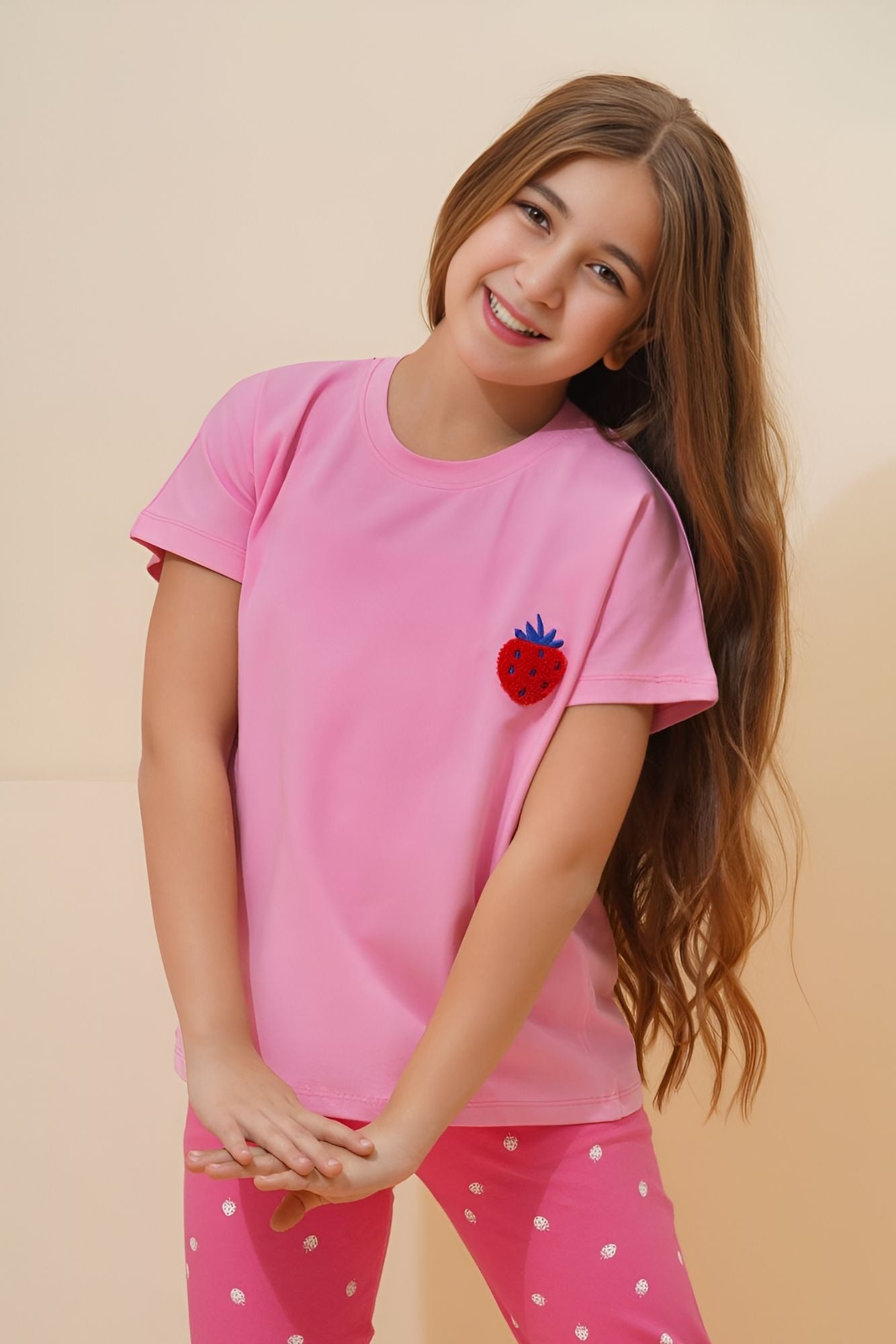 "Strawberry" Pajama Set