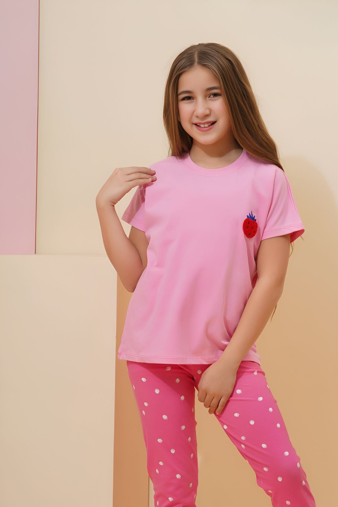 "Strawberry" Pajama Set