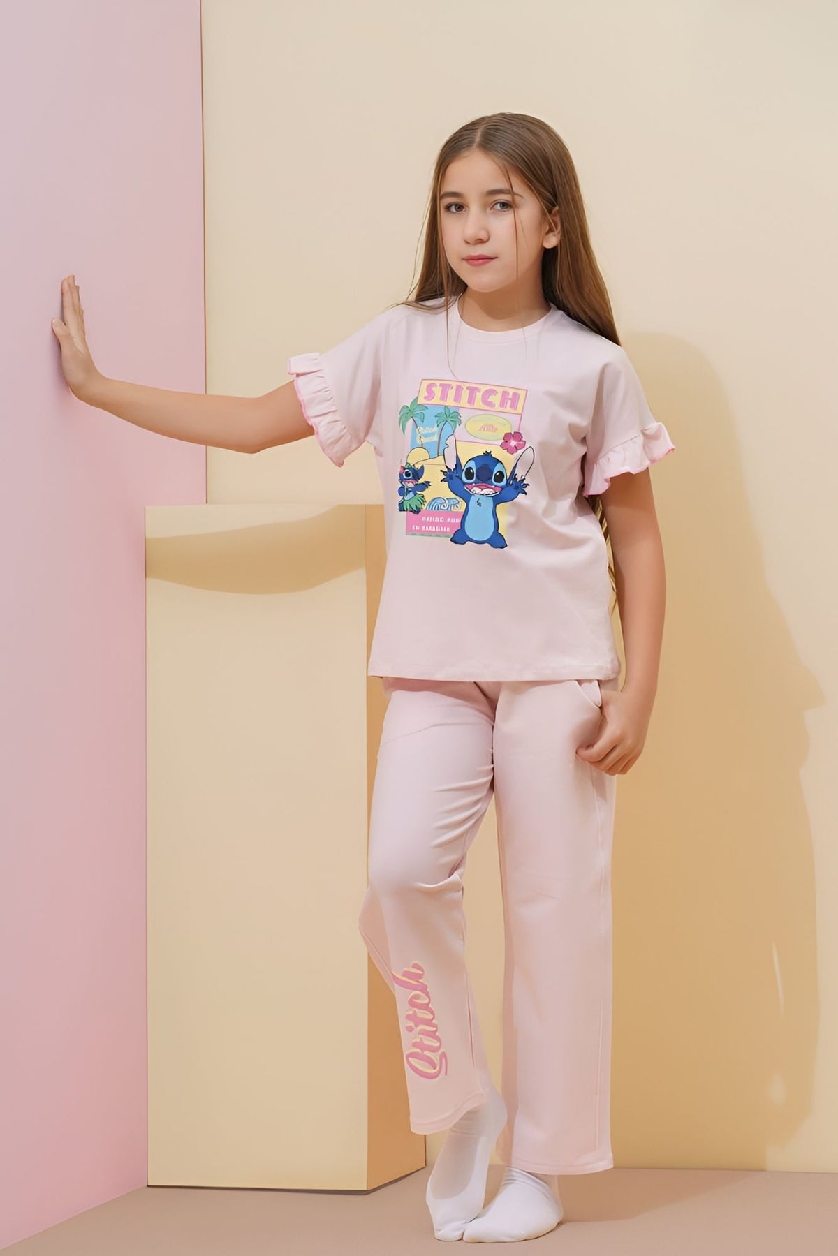 "Stitch" Pajama Set