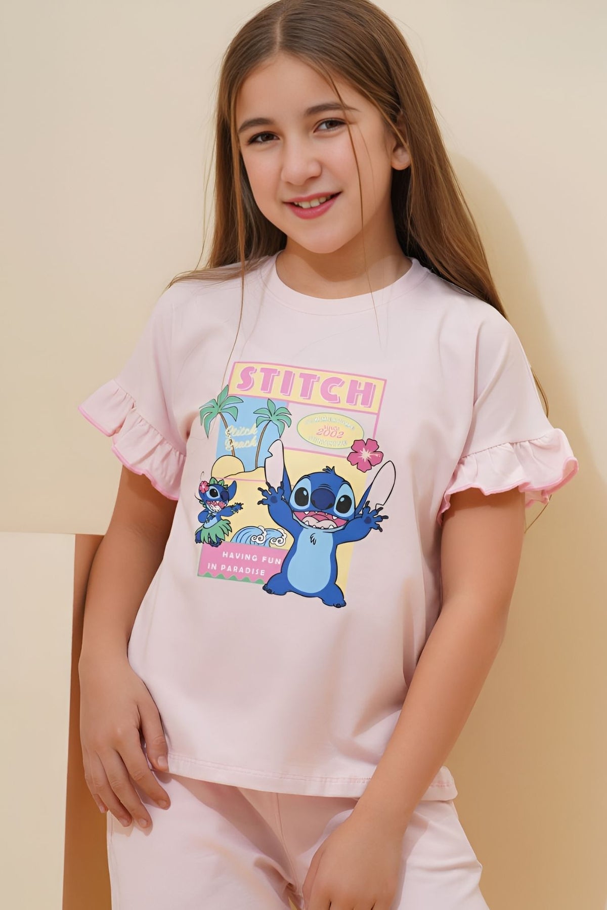 "Stitch" Pajama Set