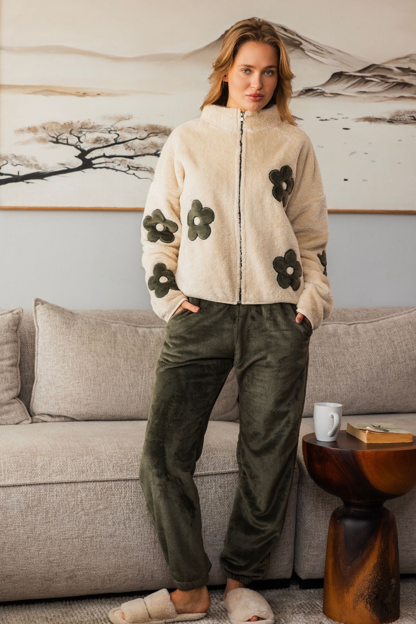"Mocha " Pajama Set