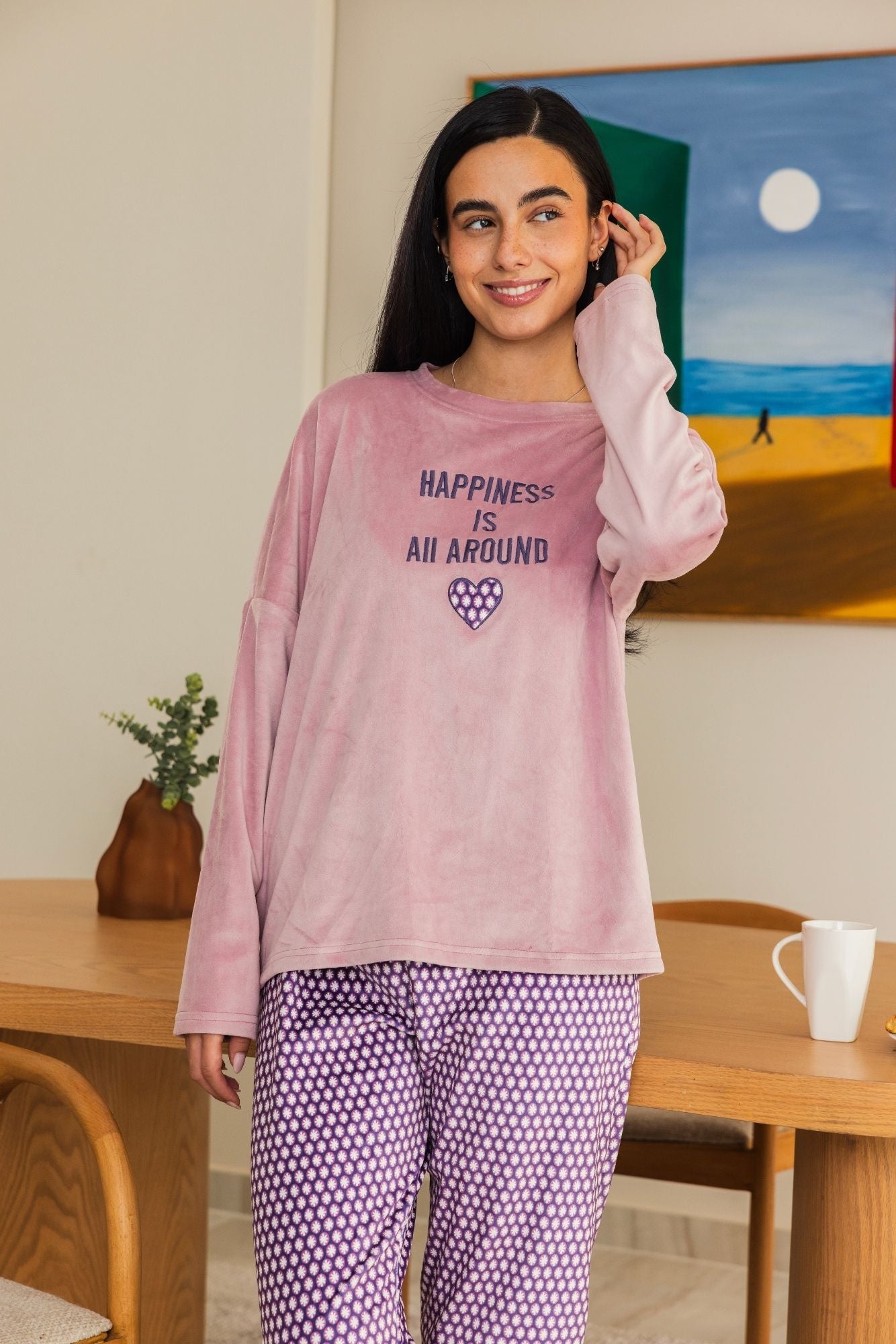 "Happiness" Pajama Set