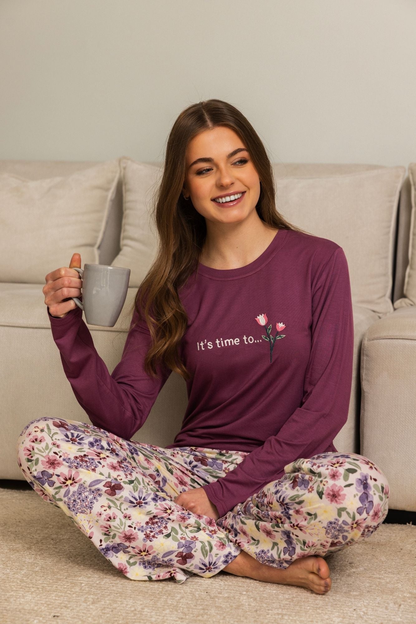 "It's Time to..." Pajama Set