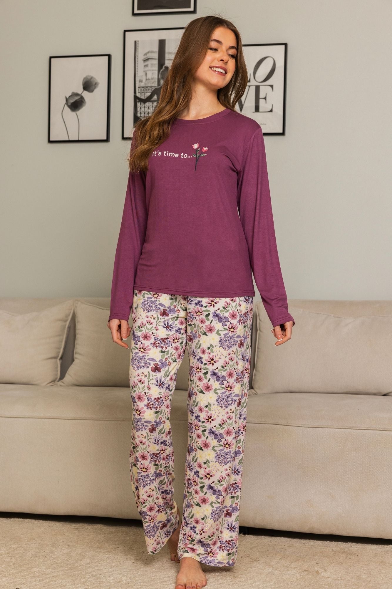 "It's Time to..." Pajama Set