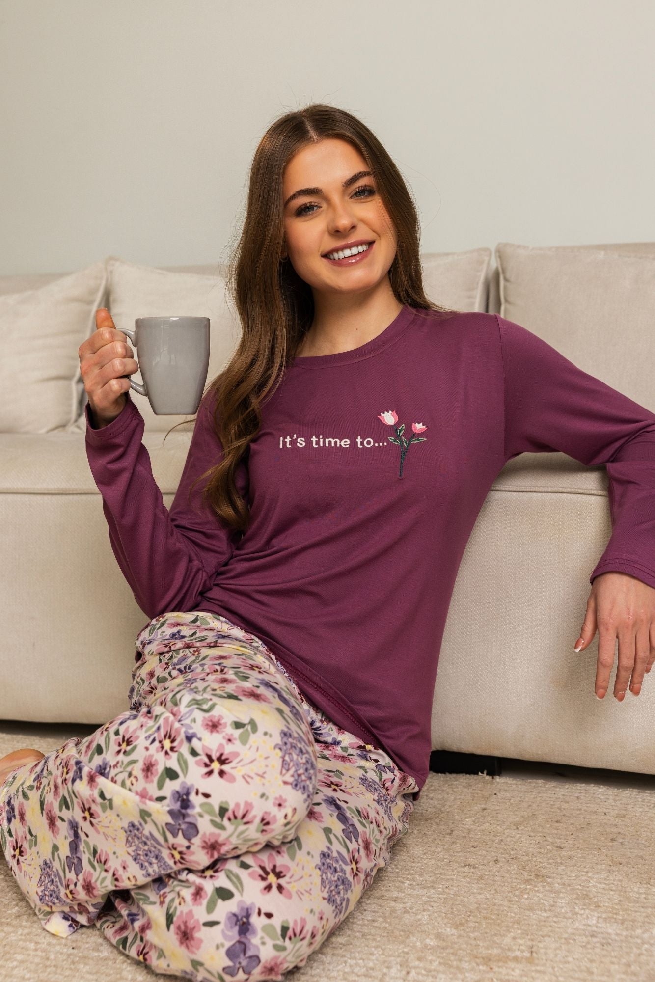 "It's Time to..." Pajama Set