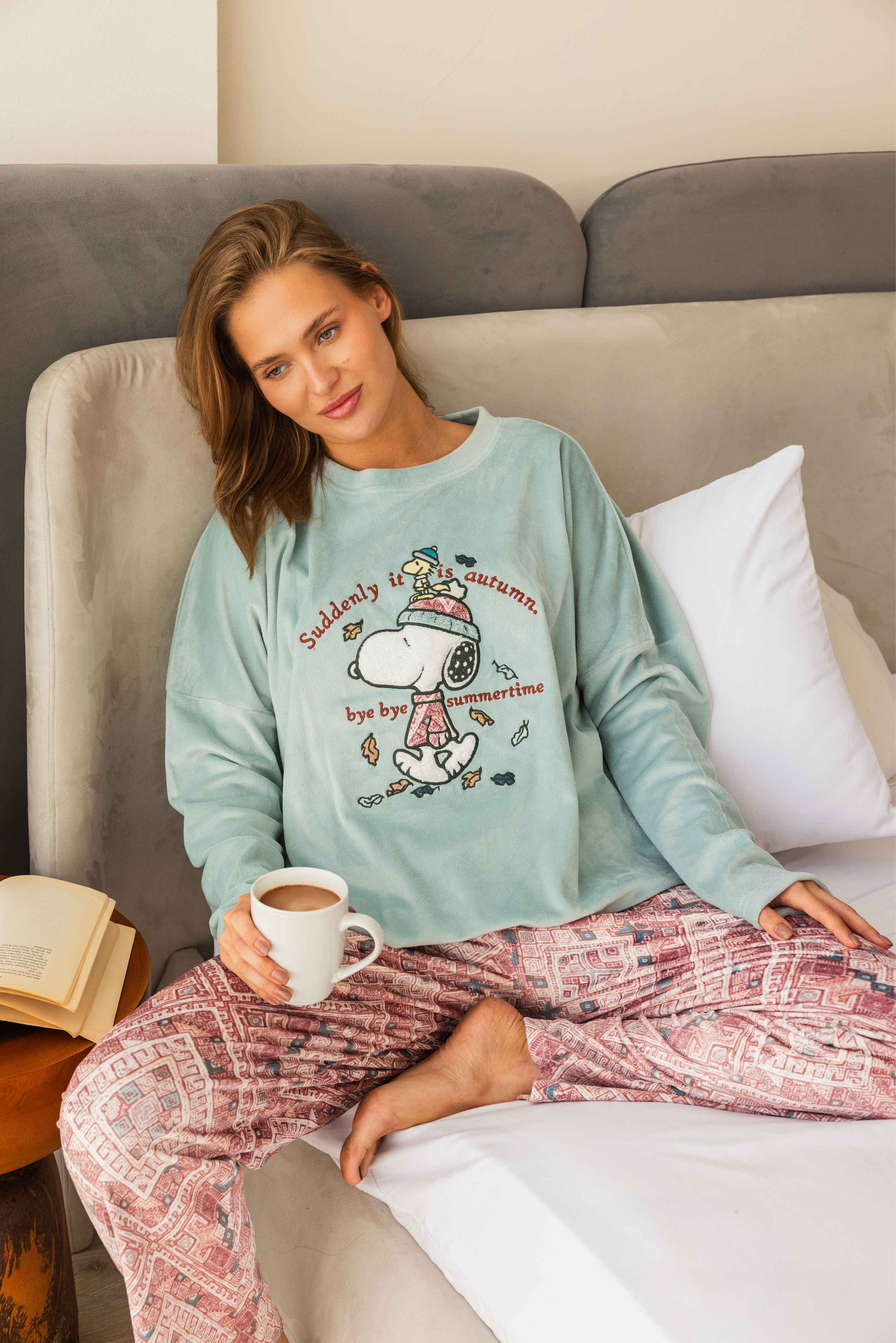 "SNOOPY" Pajama Set