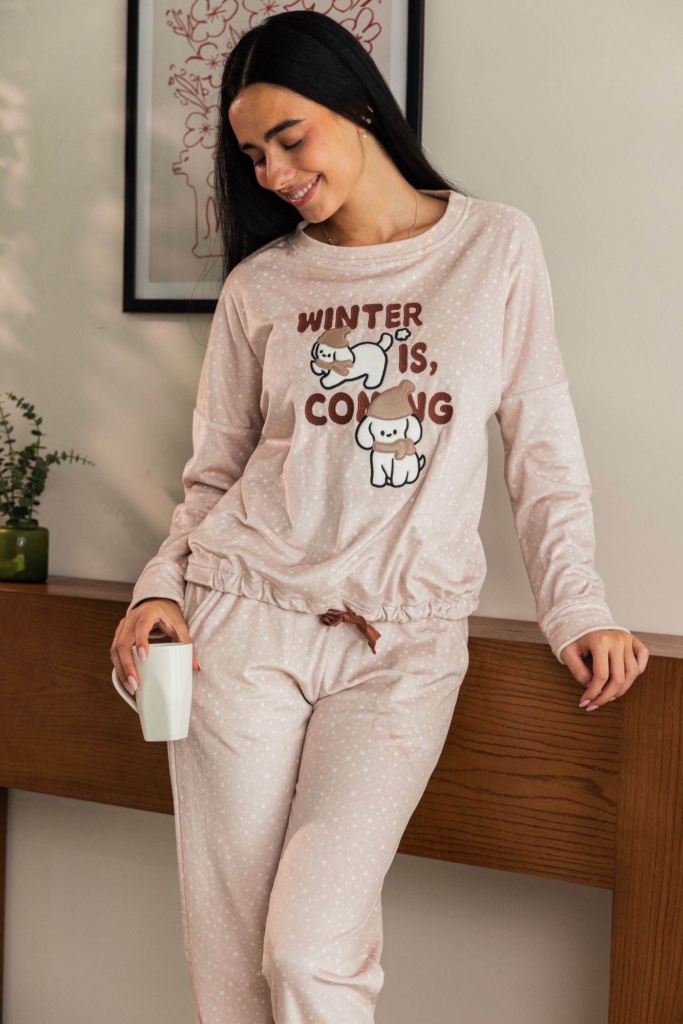 "Winter Is Coming" Pajama Set