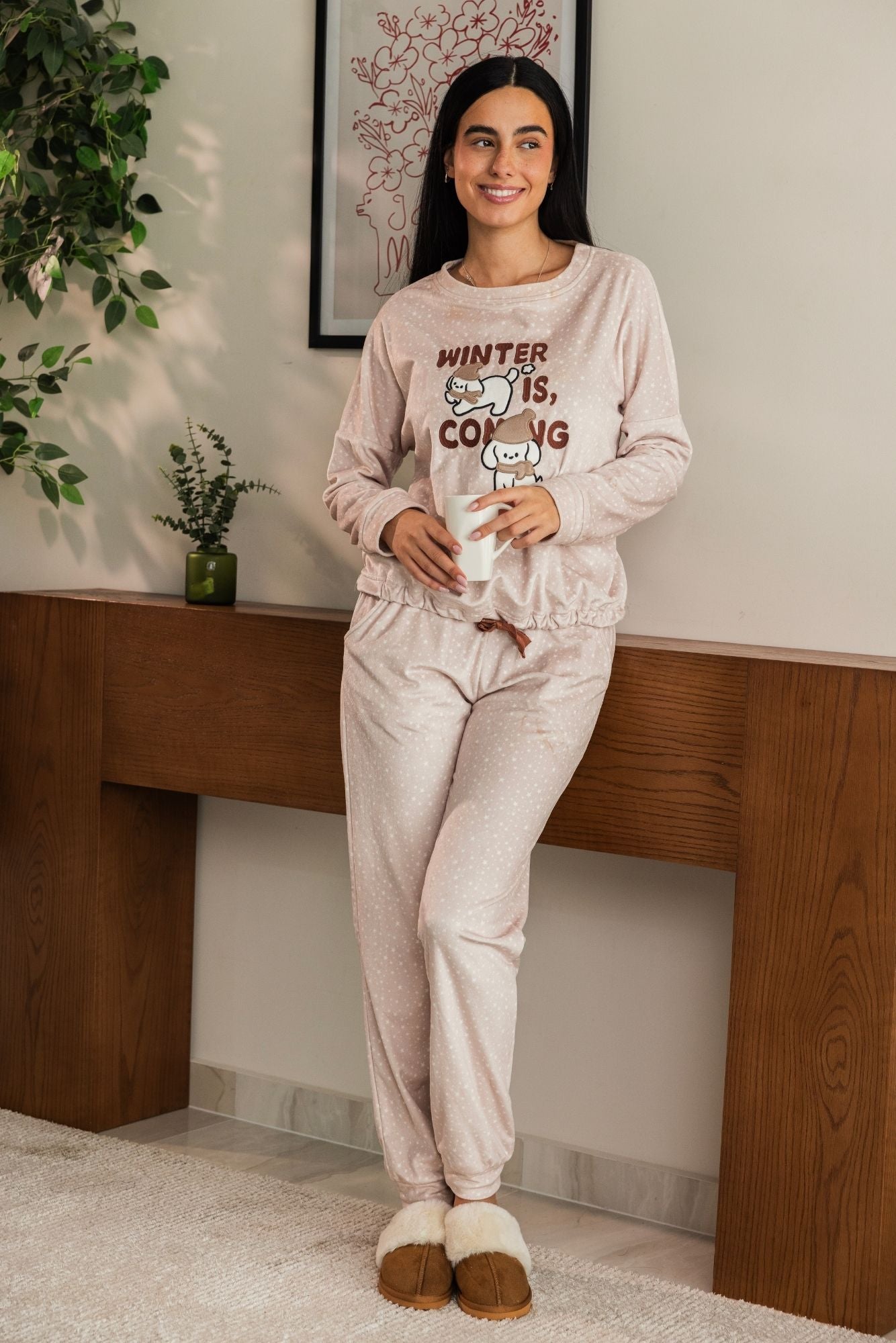 "Winter Is Coming" Pajama Set