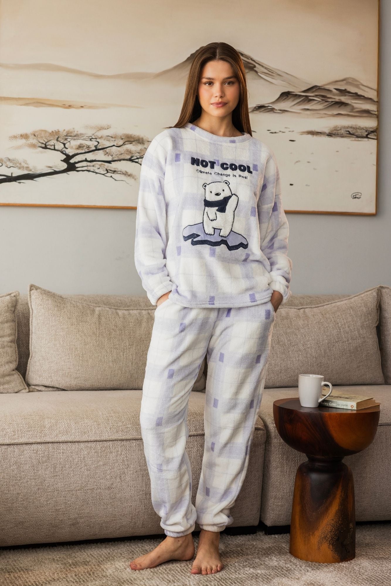 "Not Cool" Pajama Set
