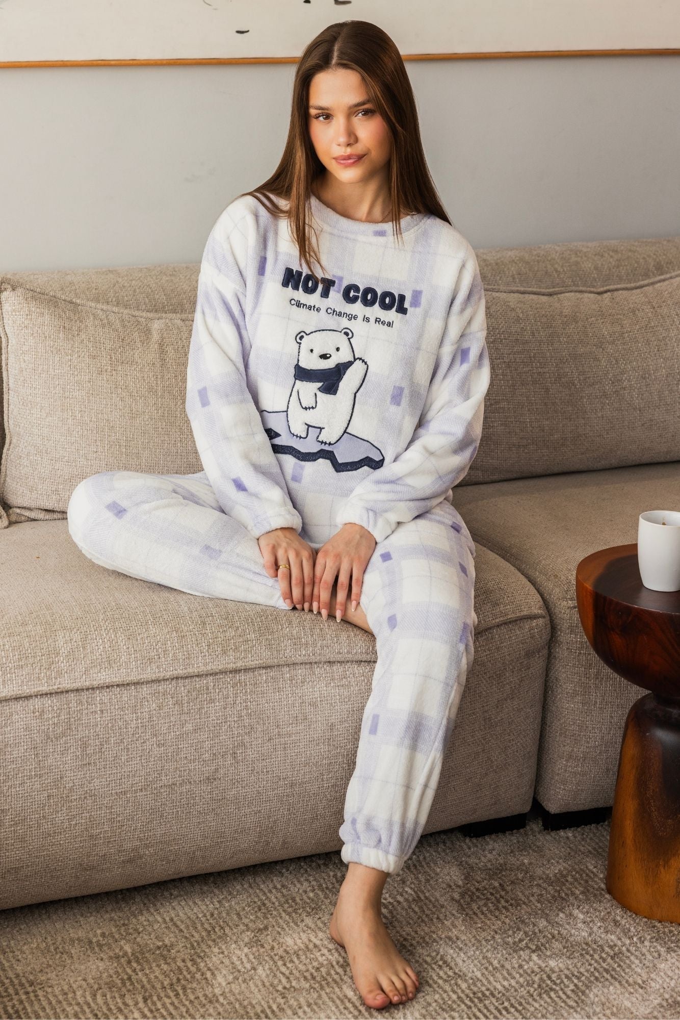 "Not Cool" Pajama Set