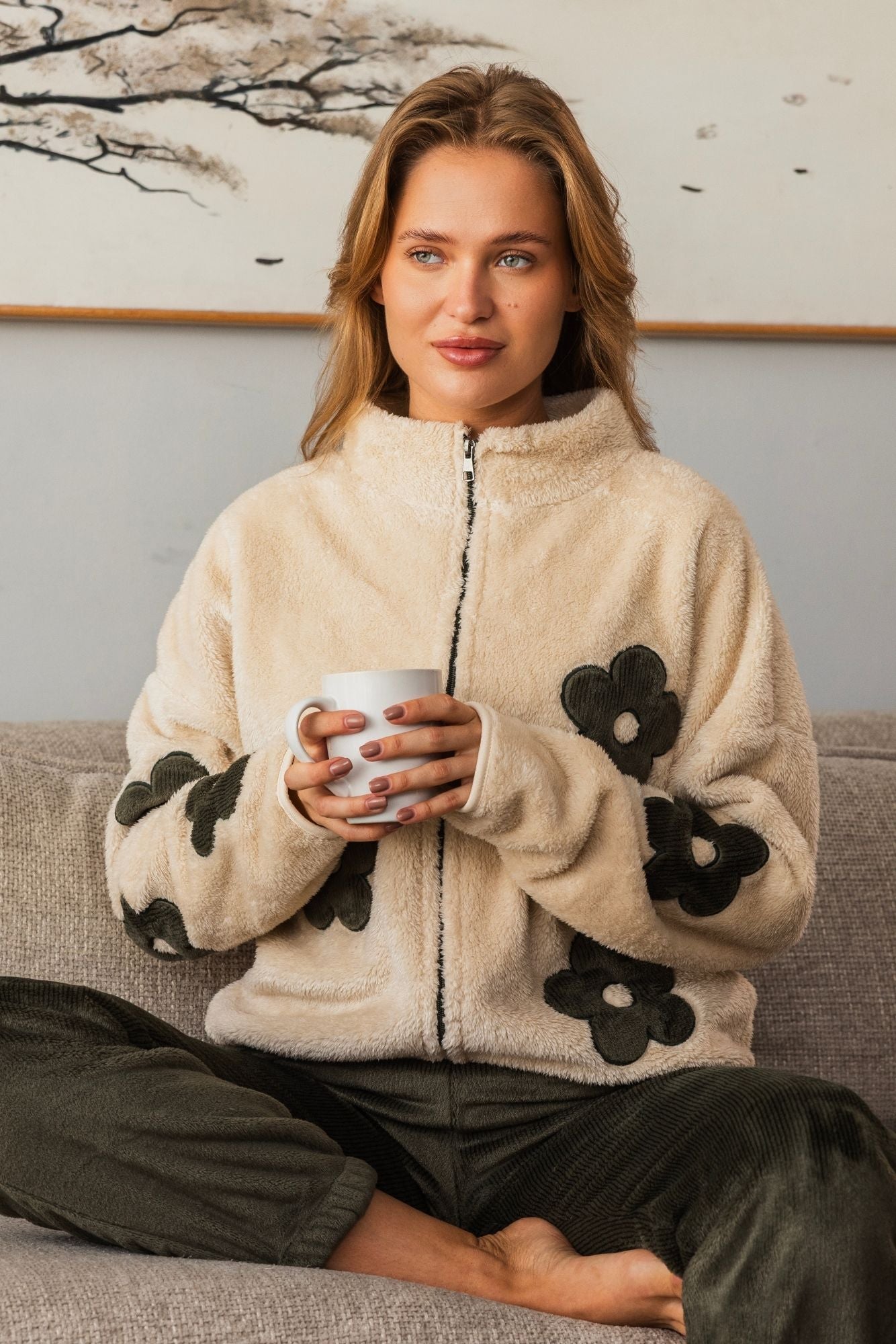"Mocha " Pajama Set