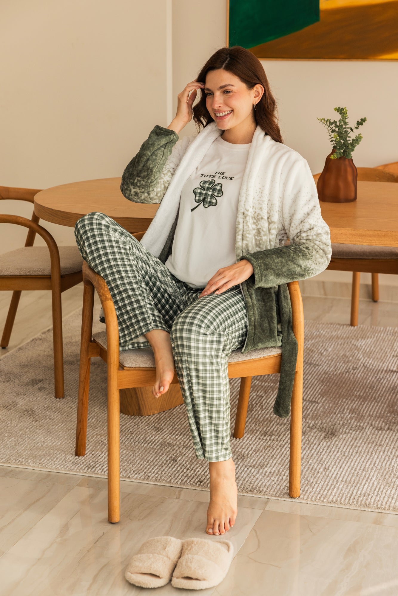 "Tote Luck" 3pcs pajama set
