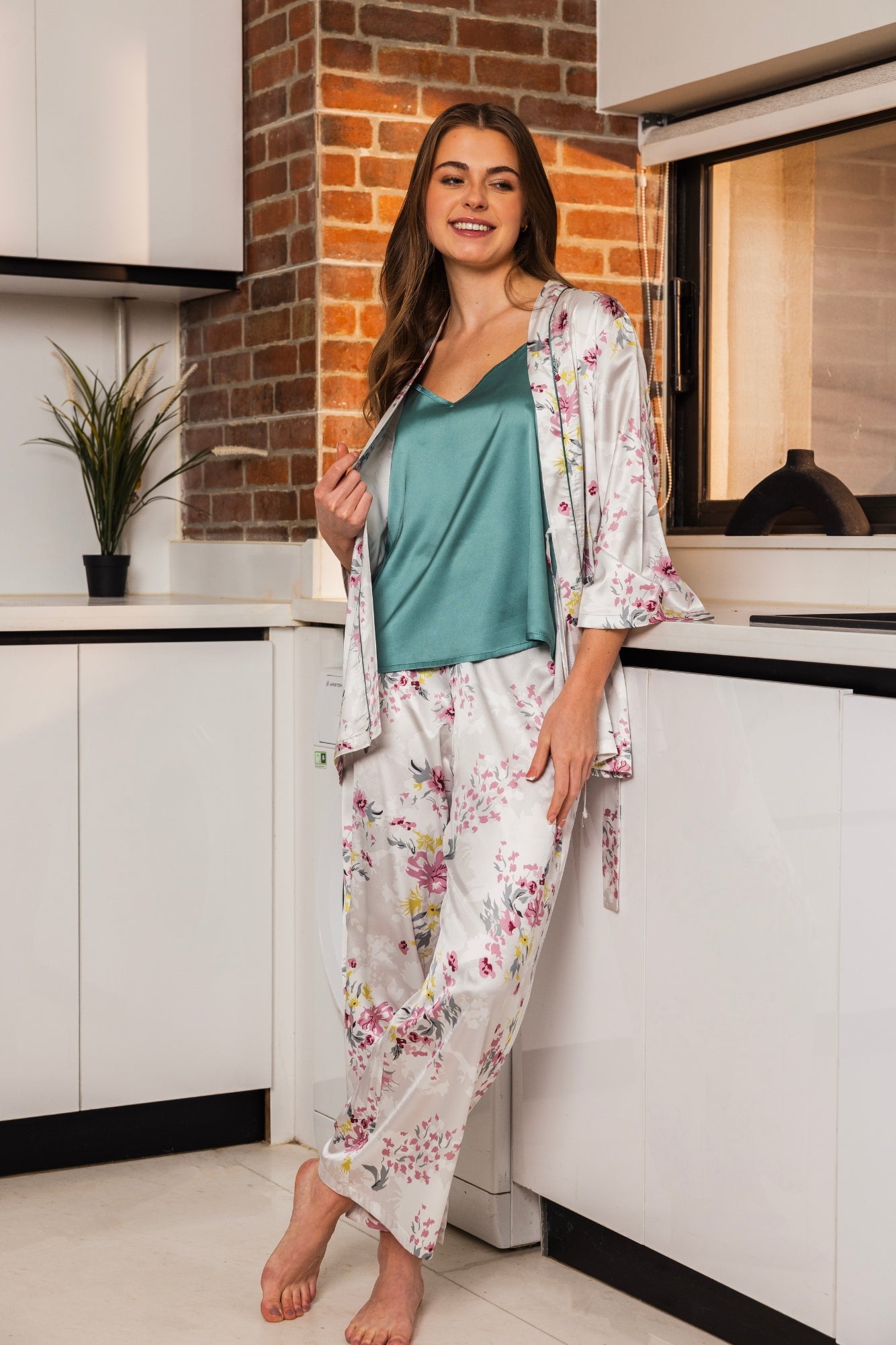 Floral Breeze Pajama Set