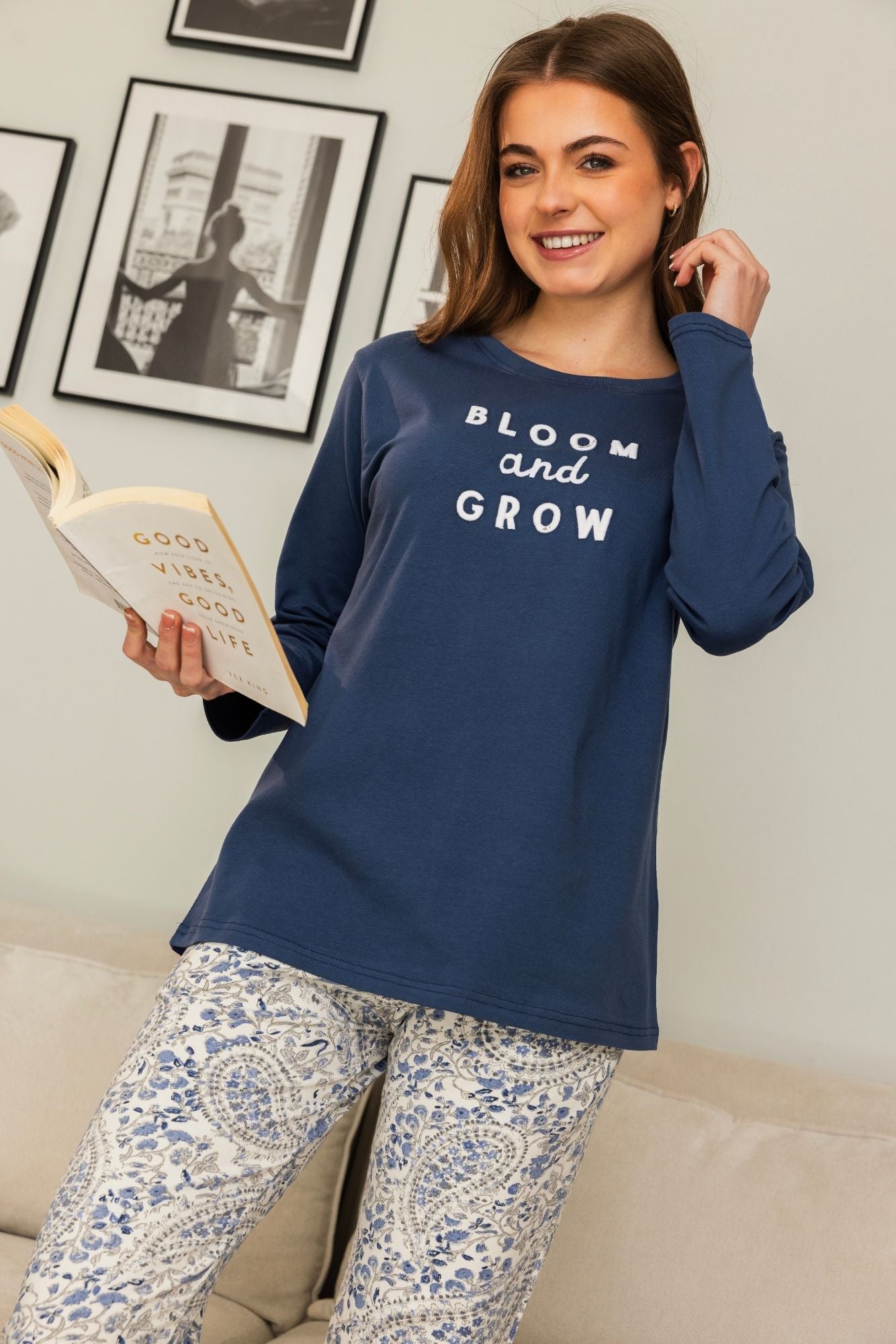 " BLOOM" Pajama Set