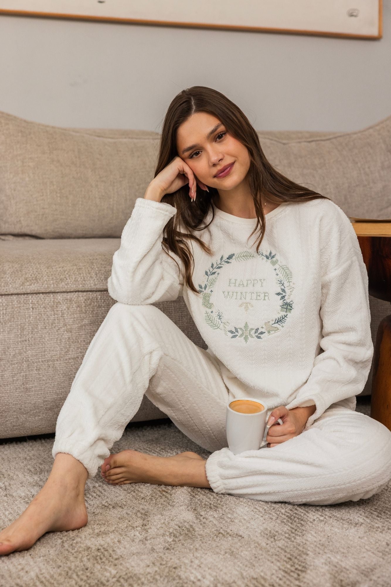 "Happy Winter" Pajama Set