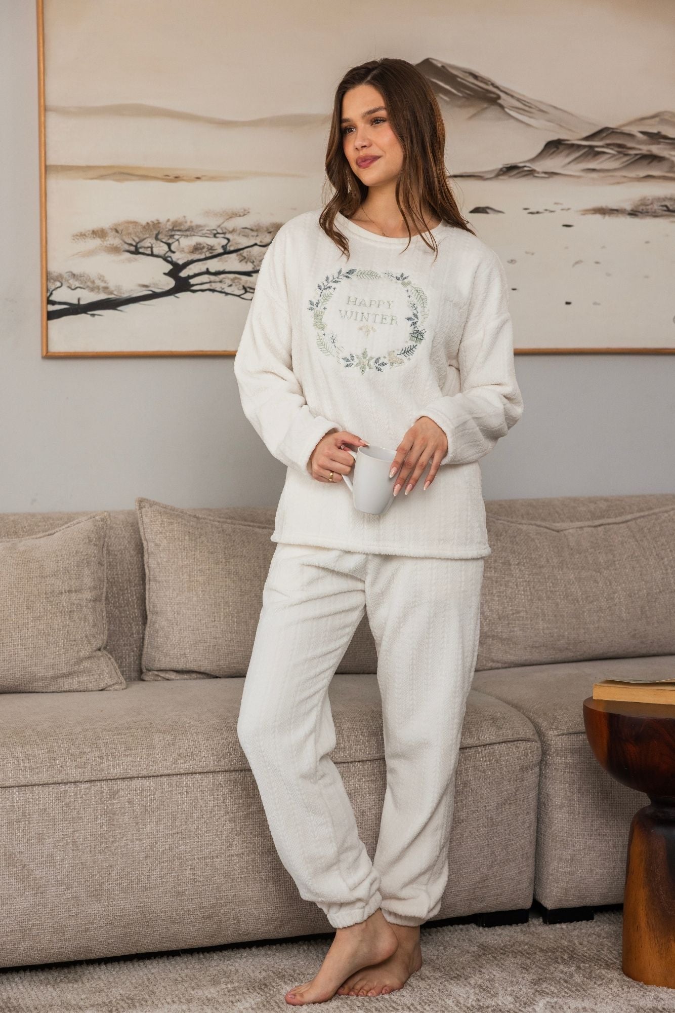 "Happy Winter" Pajama Set