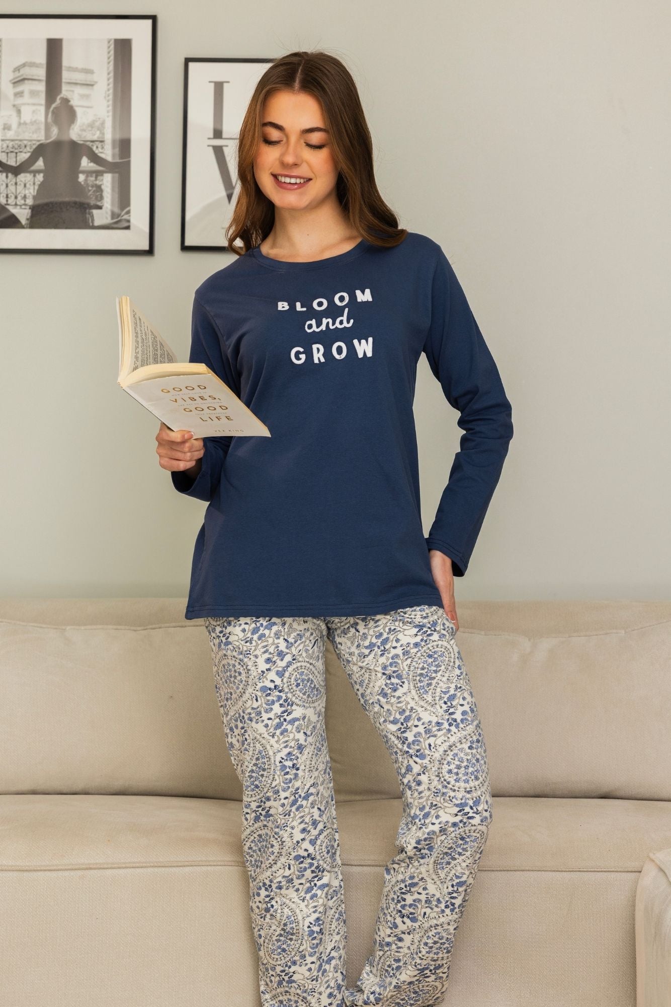 " BLOOM" Pajama Set