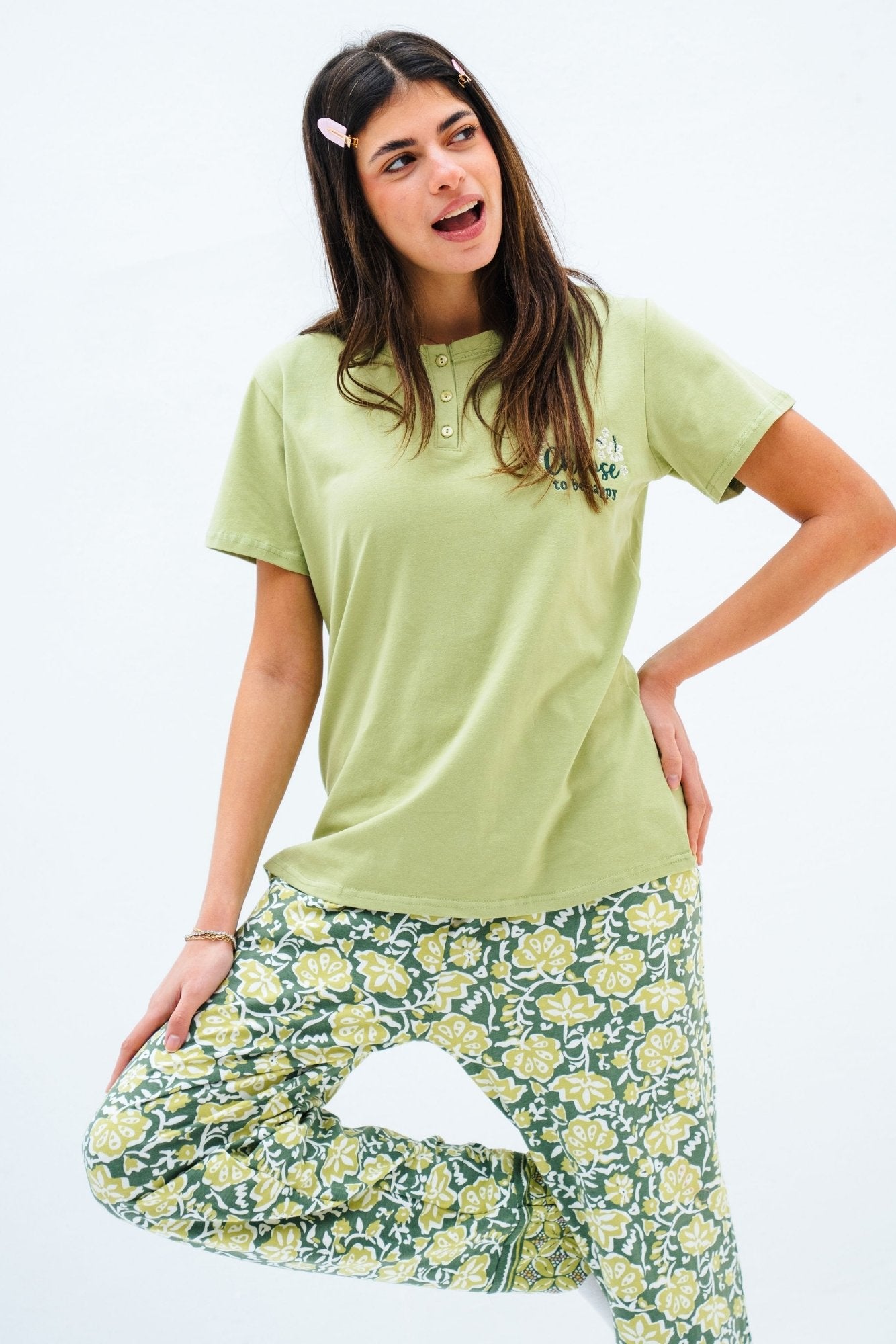 "Choose" Pajama Set